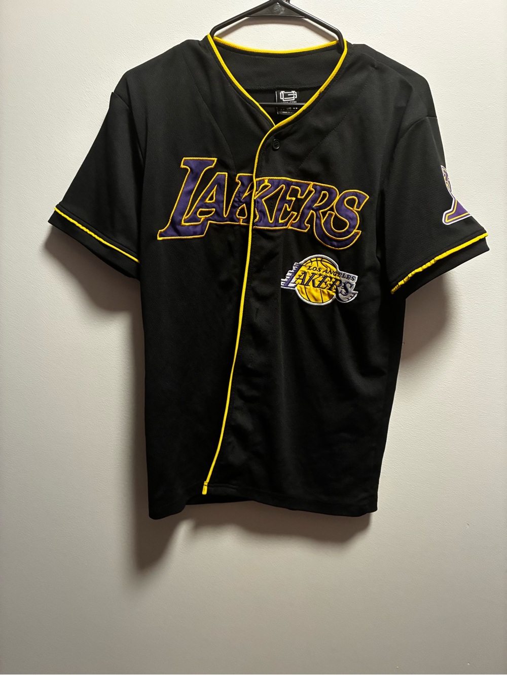 Los Angeles Lakers Black & Yellow Team Jersey